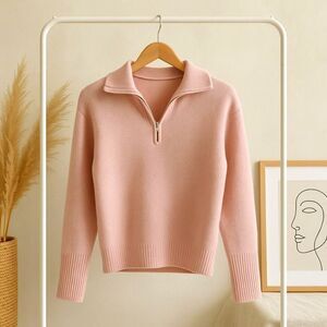 Rani Arabella cashmere sweater with zip